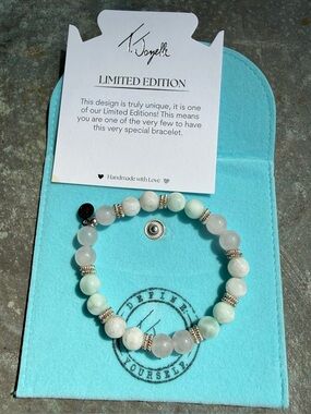 T Jazelle Limited Edition Tri-color Beaded Bracelet
